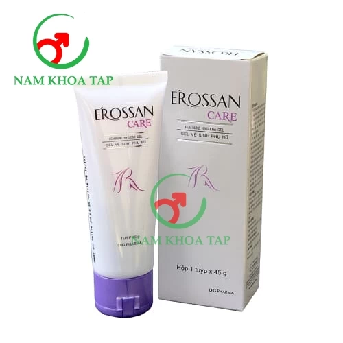 Erossan Care 45g - Vệ sinh phụ nữ phòng và trị viêm nhiễm đường sinh dục,